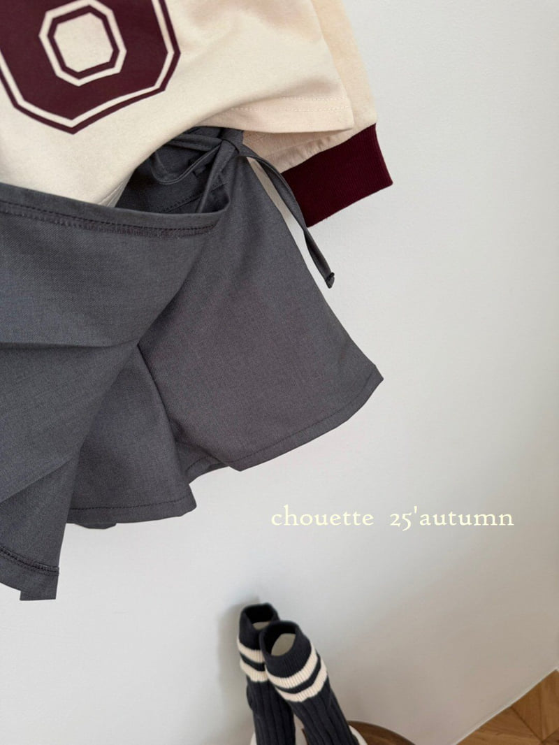 Chouette - Korean Children Fashion - #toddlerclothing - Pleated Ribbon Culottes - 7