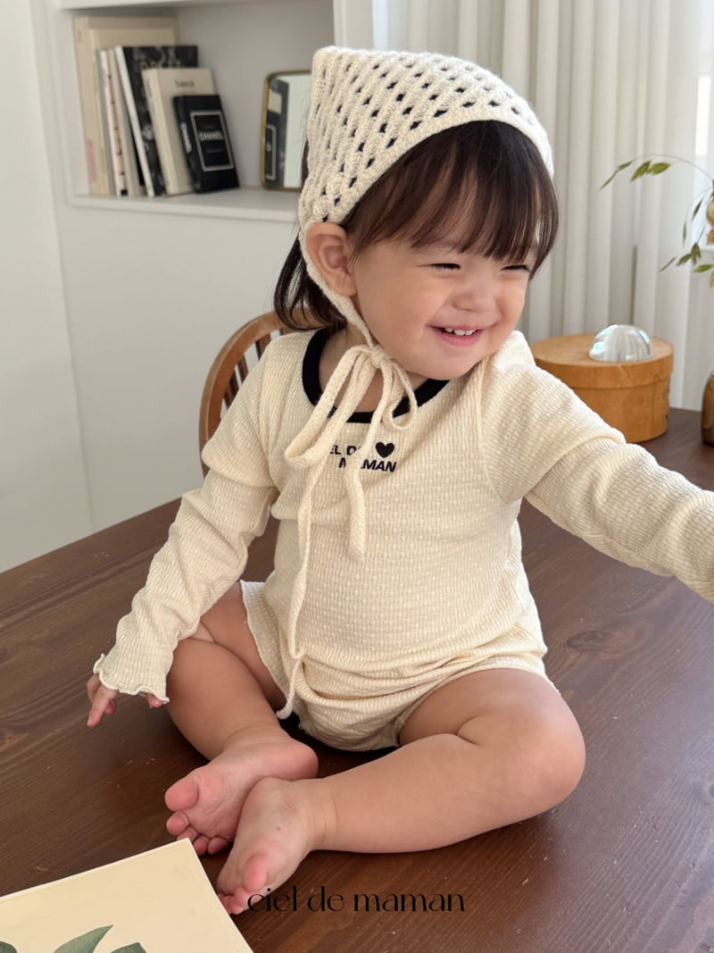 Ciel De Maman - Korean Baby Fashion - #babyboutique - Ciel Embroidered Suit - 11