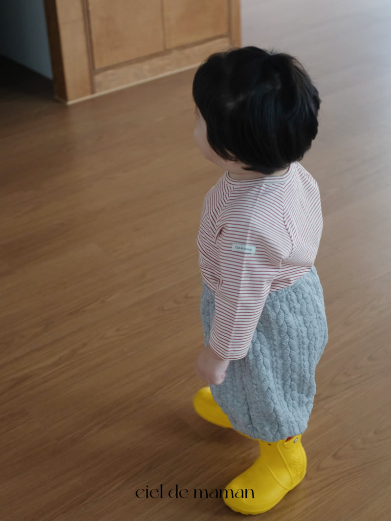 Ciel De Maman - Korean Baby Fashion - #babyboutique - Twisted Vest Set - 11