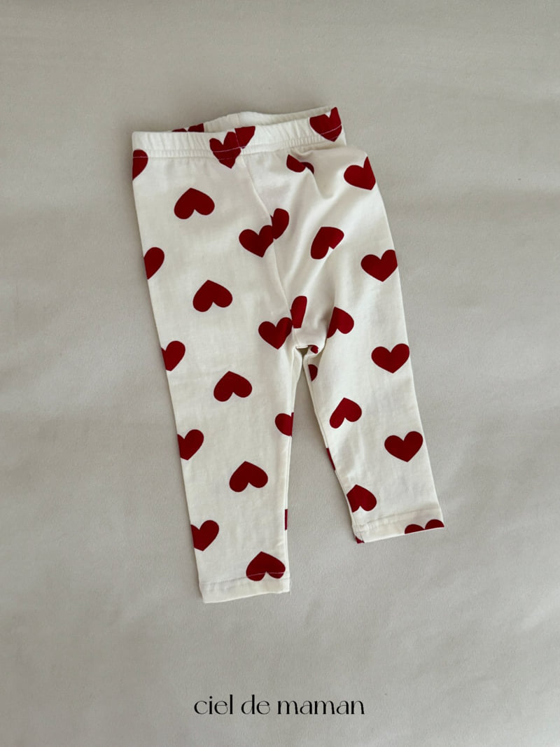 Ciel De Maman - Korean Baby Fashion - #babyboutique - Red Heart Suit - 5