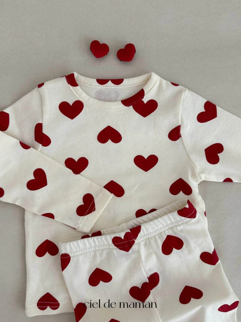 Ciel De Maman - Korean Baby Fashion - #babyboutique - Red Heart Easywear - 4