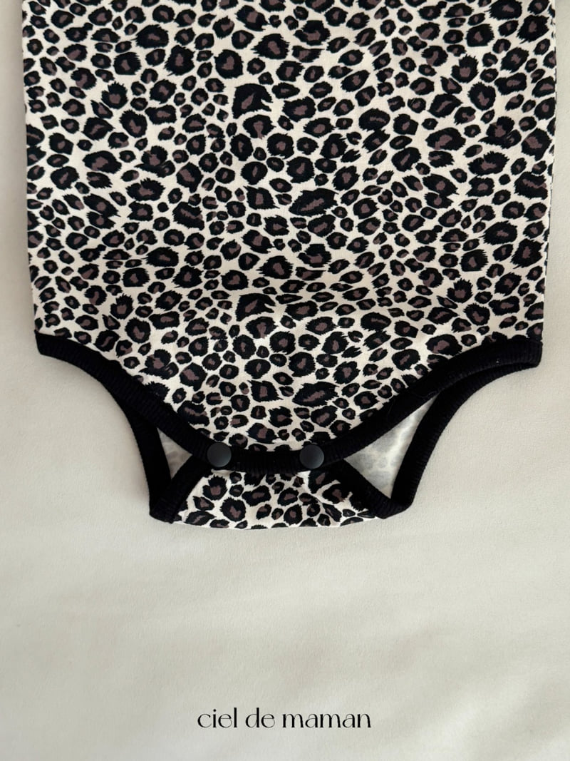 Ciel De Maman - Korean Baby Fashion - #babyboutiqueclothing - Leopard Bunny Suit - 3