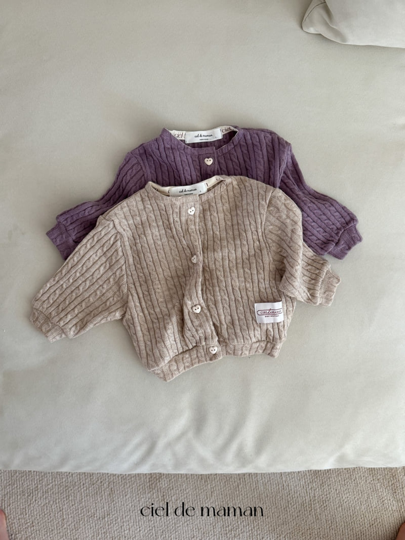 Ciel De Maman - Korean Baby Fashion - #babyboutiqueclothing - Ensemble Knit Set - 4