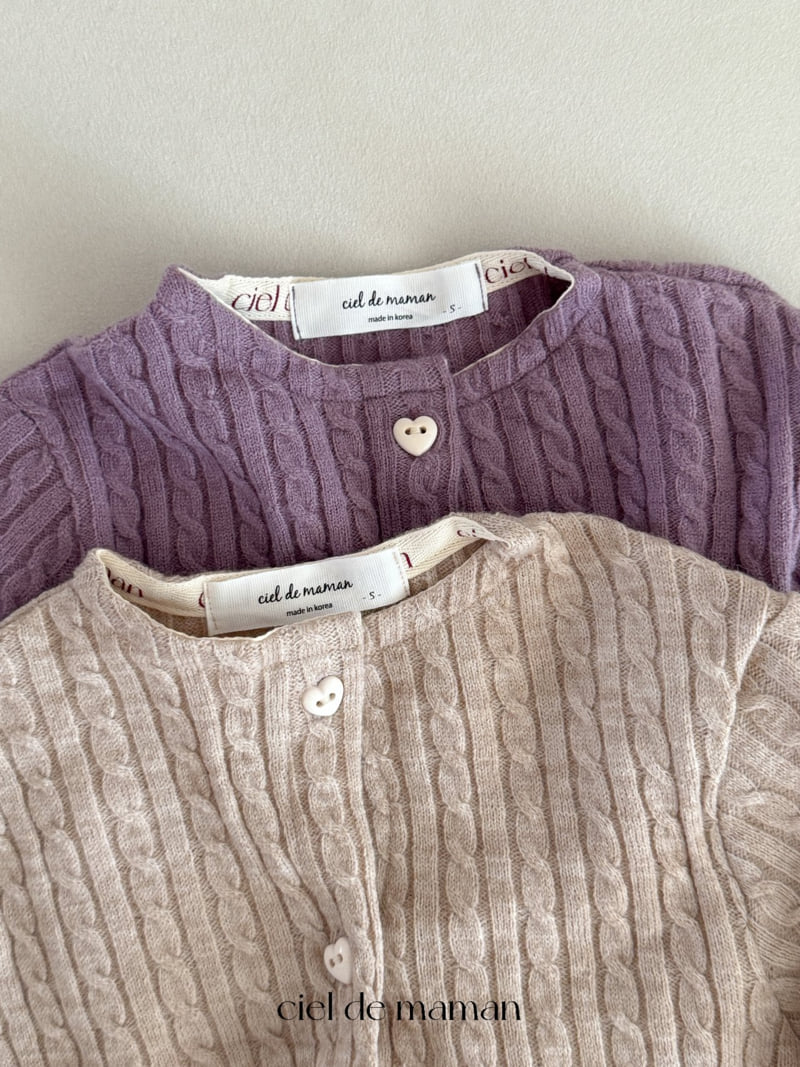 Ciel De Maman - Korean Baby Fashion - #babyfashion - Ensemble Knit Set - 5