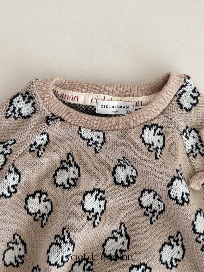 Ciel De Maman - Korean Baby Fashion - #babyfashion - Flower Bunny Suit - 2