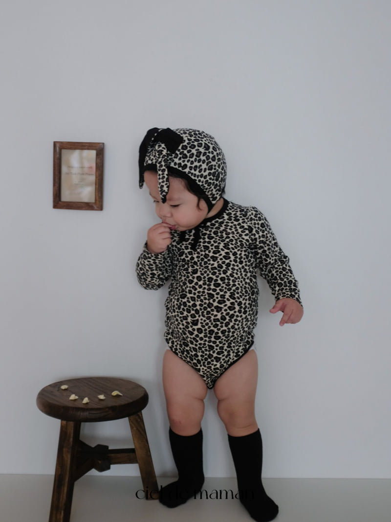 Ciel De Maman - Korean Baby Fashion - #babyfever - Leopard Bunny Suit - 6