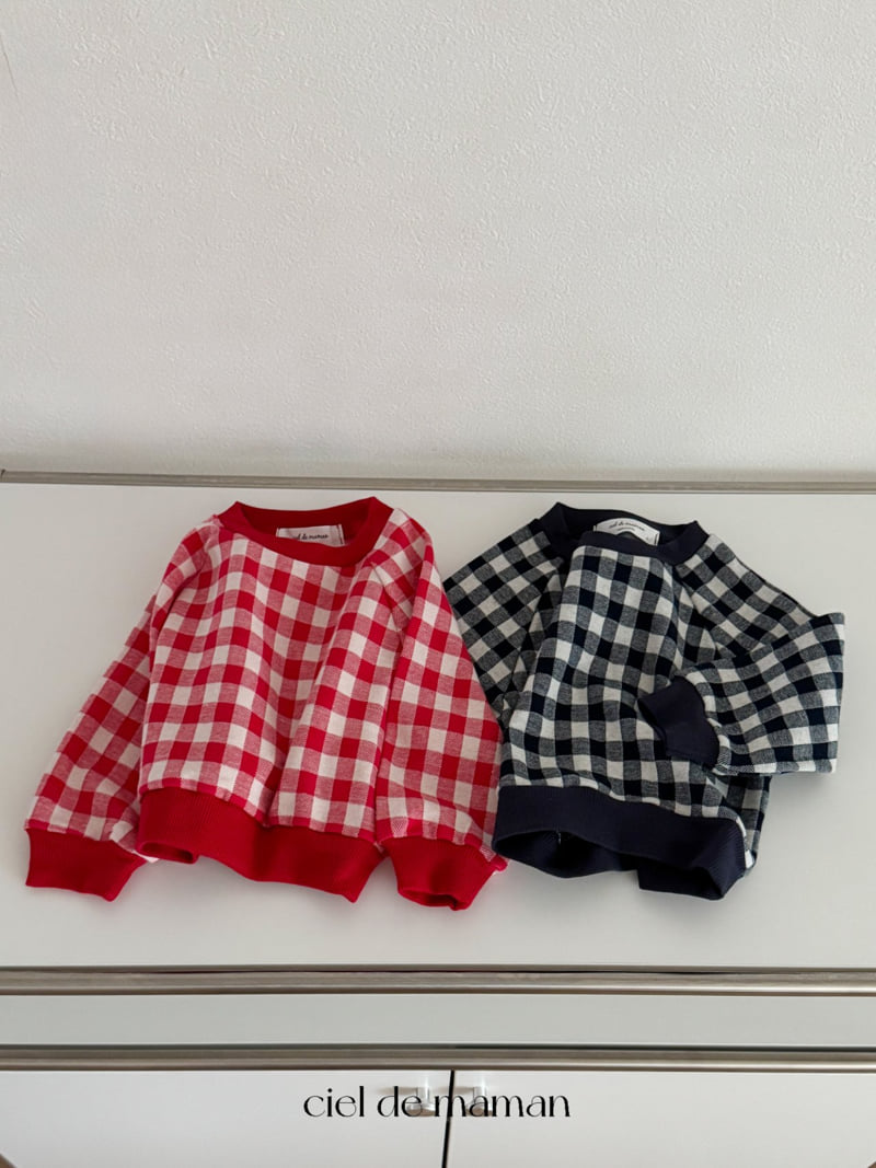 Ciel De Maman - Korean Baby Fashion - #babygirlfashion - Check Love It Set - 5