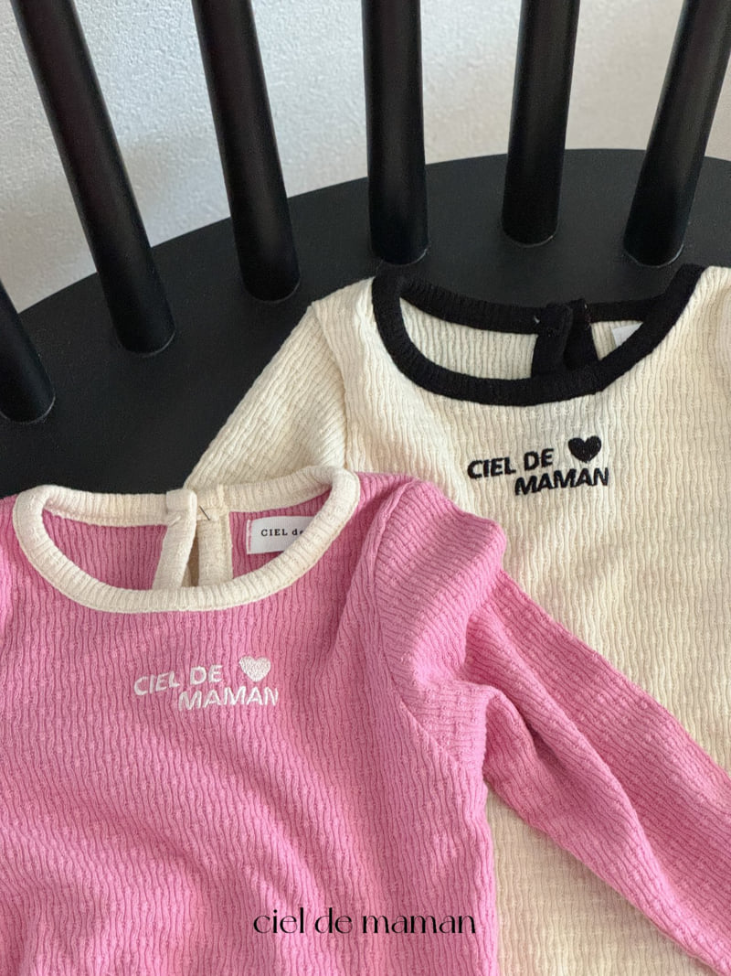 Ciel De Maman - Korean Baby Fashion - #babygirlfashion - Ciel Embroidered Suit - 2