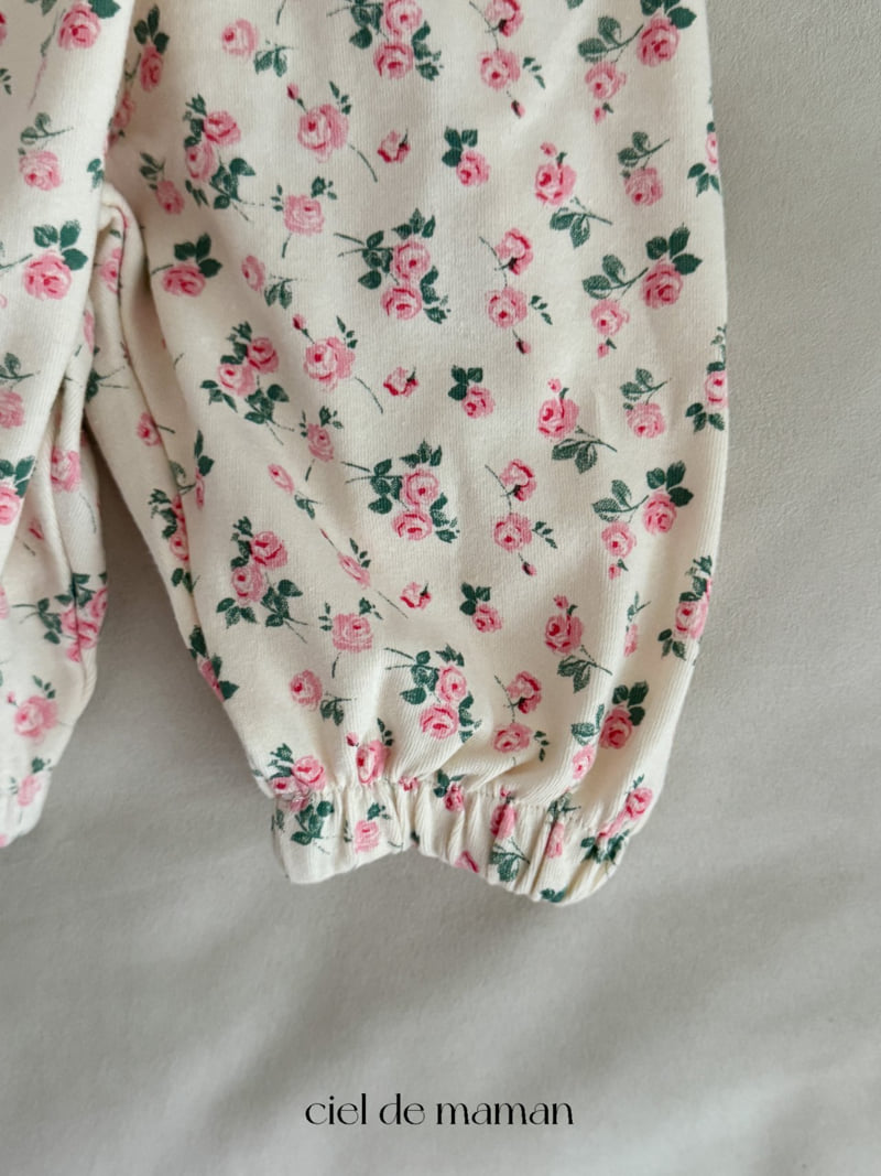 Ciel De Maman - Korean Baby Fashion - #babylifestyle - Pink Bloom Set - 7