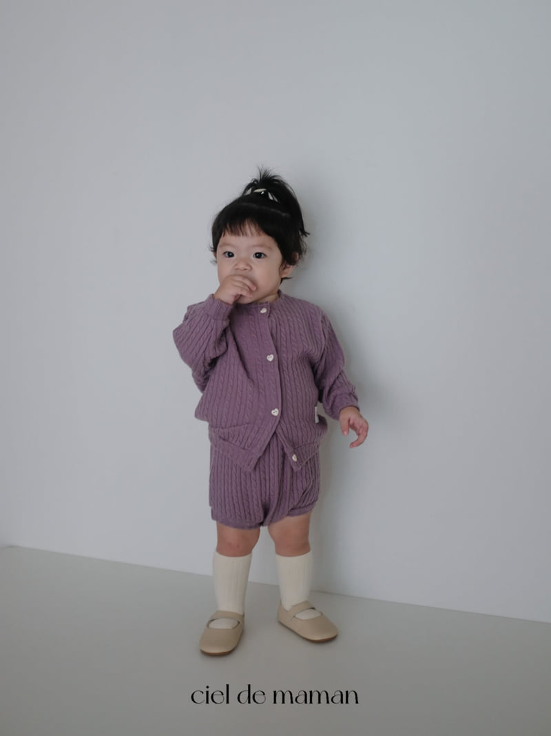 Ciel De Maman - Korean Baby Fashion - #babyoninstagram - Ensemble Knit Set - 9