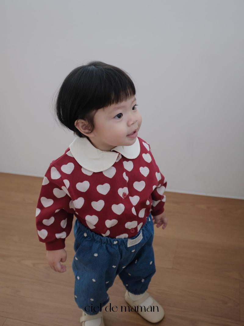 Ciel De Maman - Korean Baby Fashion - #babyoninstagram - Daisy Denim Pants - 7