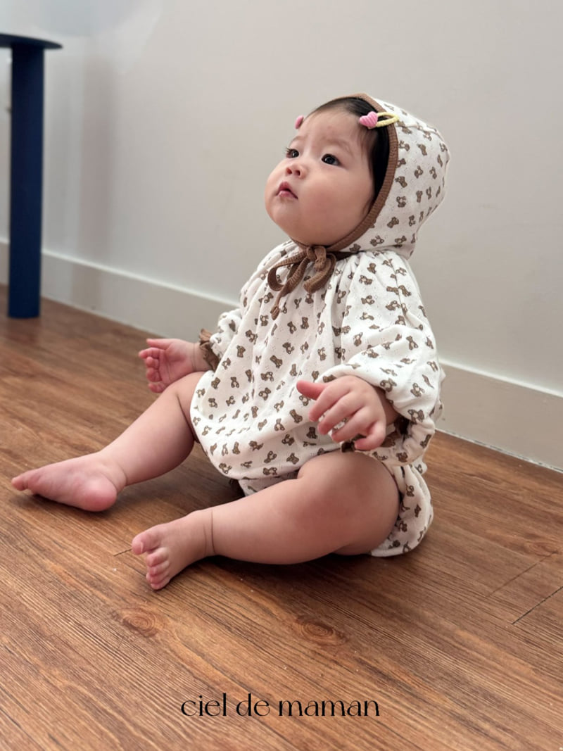 Ciel De Maman - Korean Baby Fashion - #babyootd - Sweet Heart Suit - 11