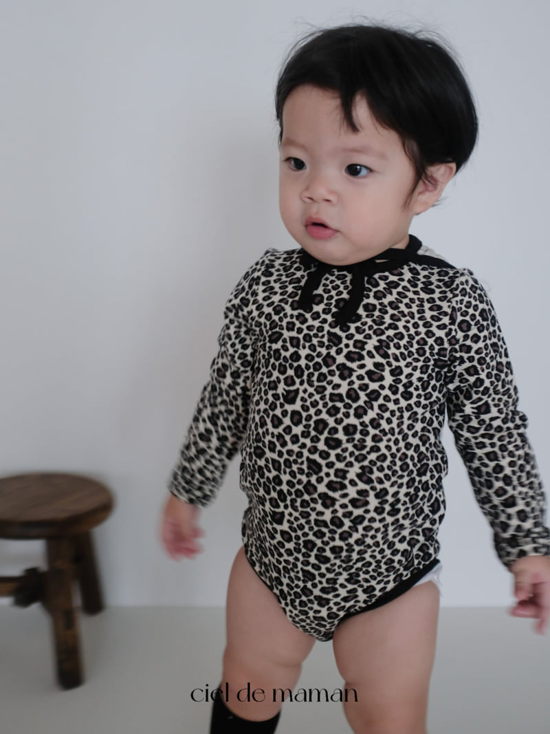 Ciel De Maman - Korean Baby Fashion - #babyootd - Leopard Bunny Suit - 10