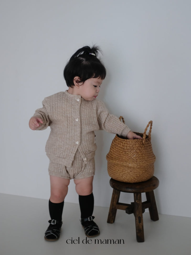 Ciel De Maman - Korean Baby Fashion - #babyoutfit - Ensemble Knit Set - 11