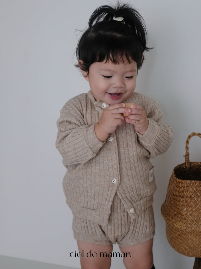 Ciel De Maman - Korean Baby Fashion - #babyoutfit - Ensemble Knit Set - 12