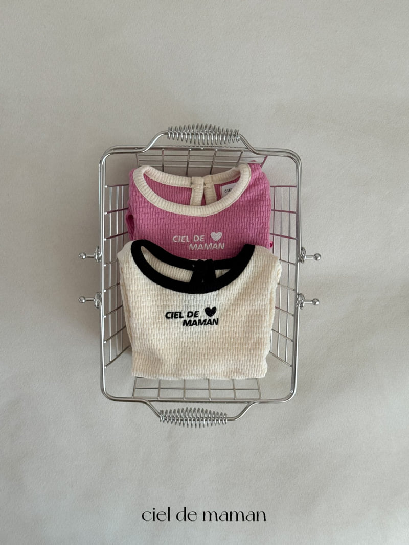 Ciel De Maman - Korean Baby Fashion - #babyoutfit - Ciel Embroidered Suit - 7