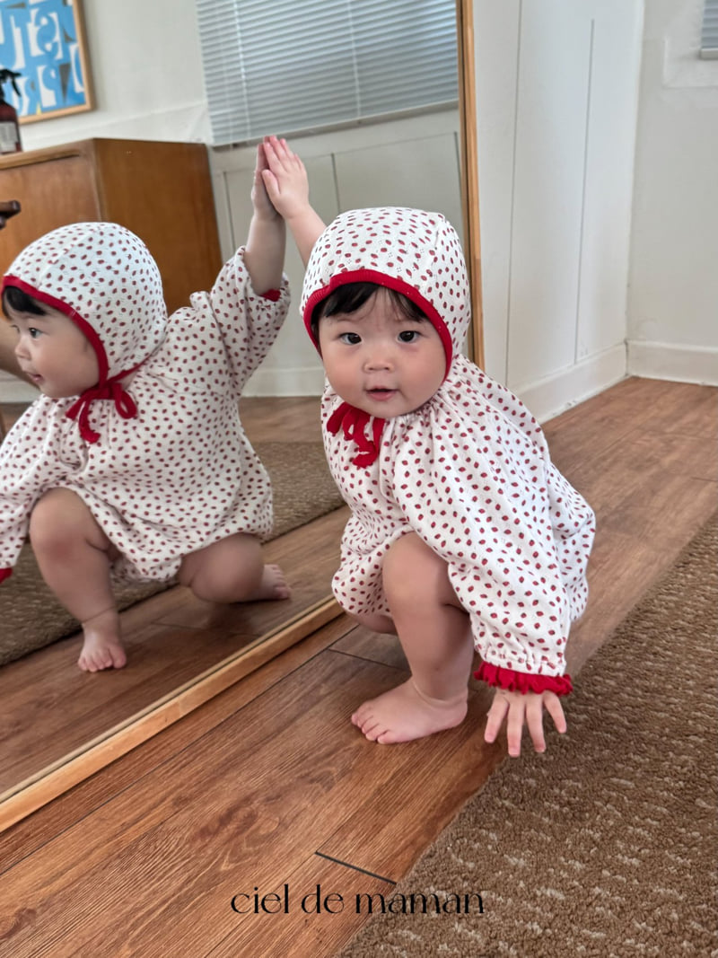 Ciel De Maman - Korean Baby Fashion - #babyoutfit - Sweet Heart Suit - 12