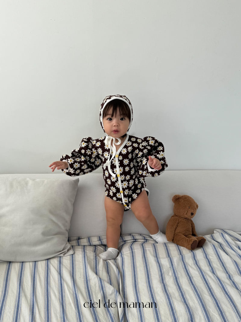 Ciel De Maman - Korean Baby Fashion - #babywear - 25 Fall Flower Balloon Suit - 9