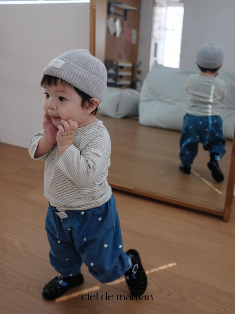 Ciel De Maman - Korean Baby Fashion - #onlinebabyboutique - Daisy Denim Pants - 12