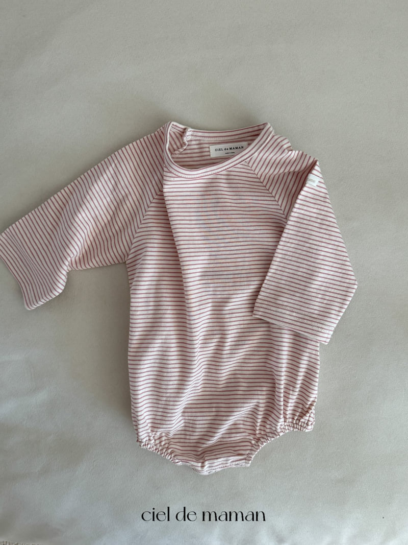 Ciel De Maman - Korean Baby Fashion - #onlinebabyshop - Slim Stripe Suit - 6