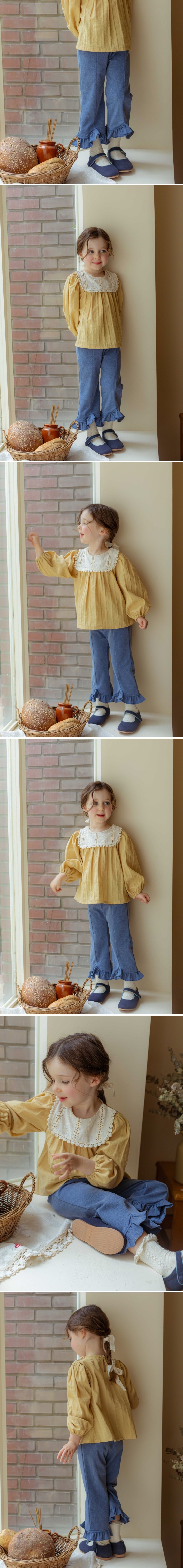 Coco Ribbon - Korean Baby Fashion - #babyootd - Bootcut Pants