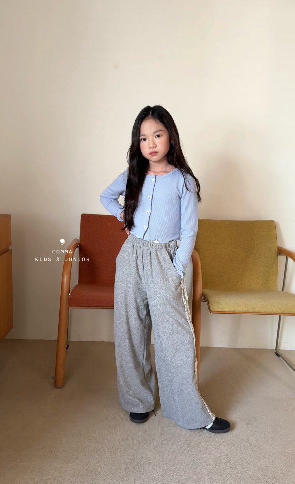 Comma - Korean Children Fashion - #Kfashion4kids - Terry Pants - 12