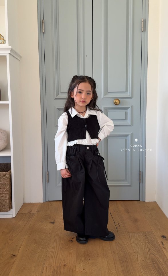 Comma - Korean Children Fashion - #Kfashion4kids - Wide Pocket Pants - 11