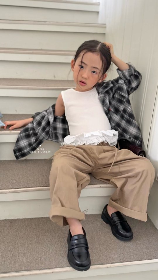 Comma - Korean Children Fashion - #Kfashion4kids - Tiered Sleeveless - 9