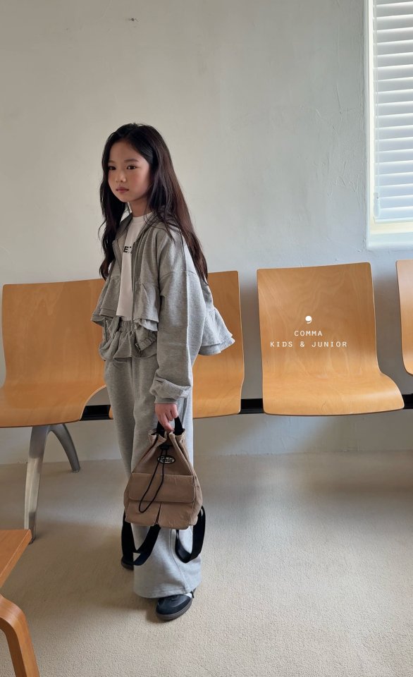 Comma - Korean Children Fashion - #childofig - Frill Zip-up - 6