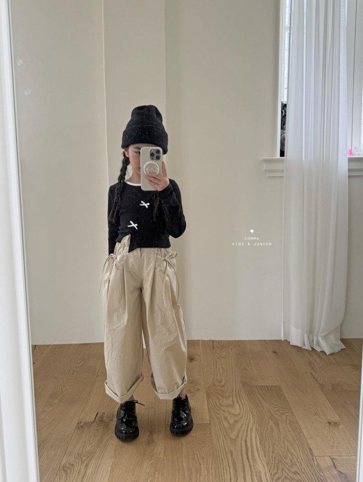 Comma - Korean Children Fashion - #childofig - Wide Pocket Pants - 2