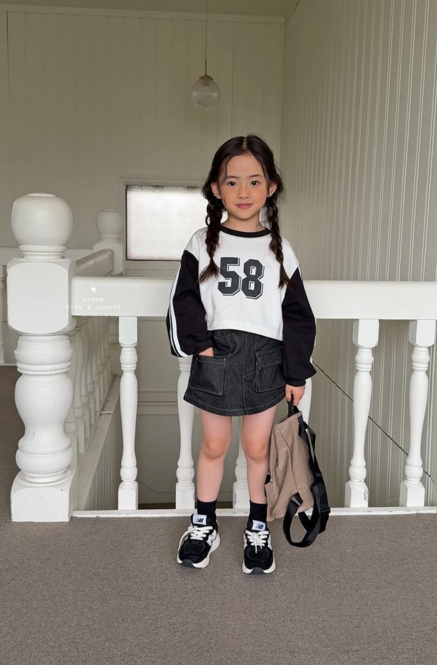 Comma - Korean Children Fashion - #childofig - 58 Crop Tee