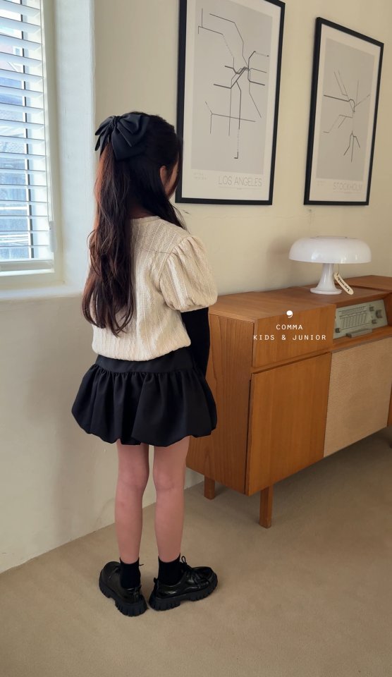 Comma - Korean Children Fashion - #childofig - Pumpkin Balloon Skirt (Pink Check) - 8