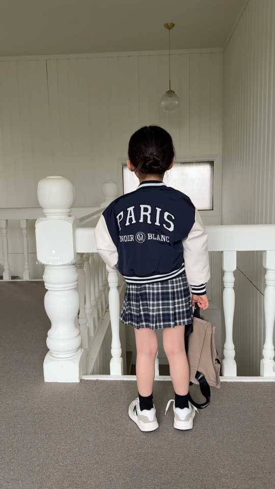 Comma - Korean Children Fashion - #childofig - Check Pleated Skirt - 7
