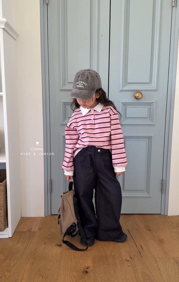Comma - Korean Children Fashion - #childofig - Loose Fit Tee - 2