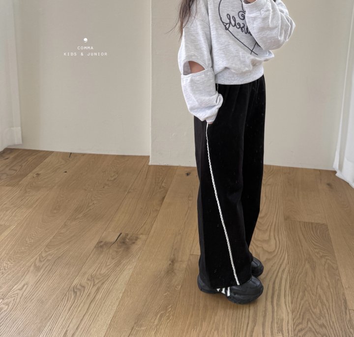 Comma - Korean Children Fashion - #childofig - Diagonal Pants