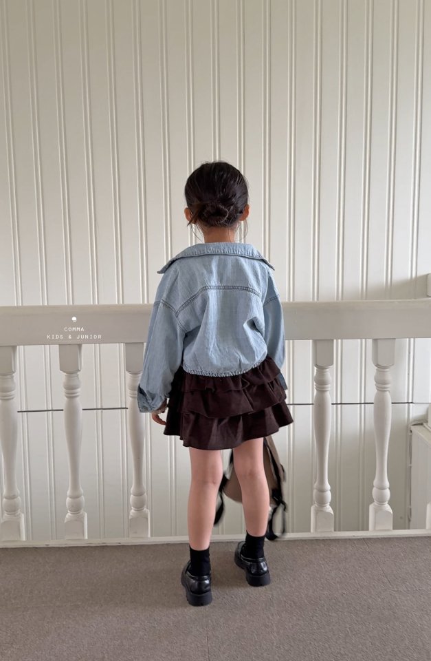 Comma - Korean Children Fashion - #childofig - Cable Lace Tee - 12