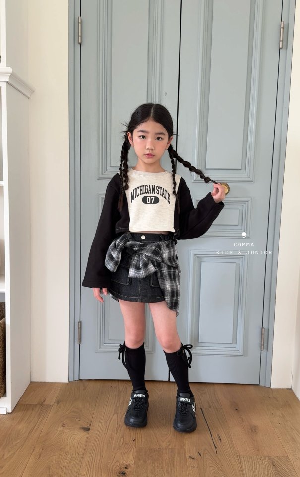 Comma - Korean Children Fashion - #childofig - Cargo Skirt Pants - 11