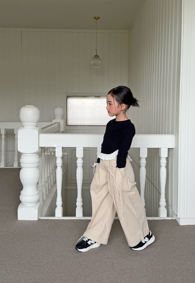 Comma - Korean Children Fashion - #childofig - Wide Pocket Pants - 4