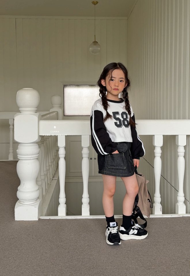 Comma - Korean Children Fashion - #childrensboutique - 58 Crop Tee - 2