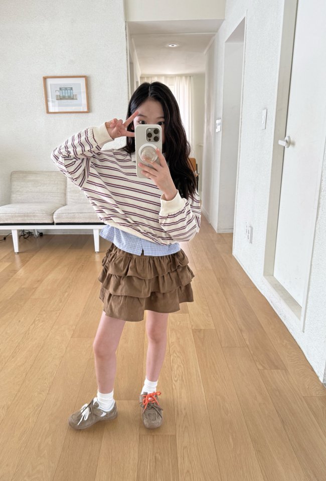 Comma - Korean Children Fashion - #childrensboutique - Short Crop Sweatshirt - 3