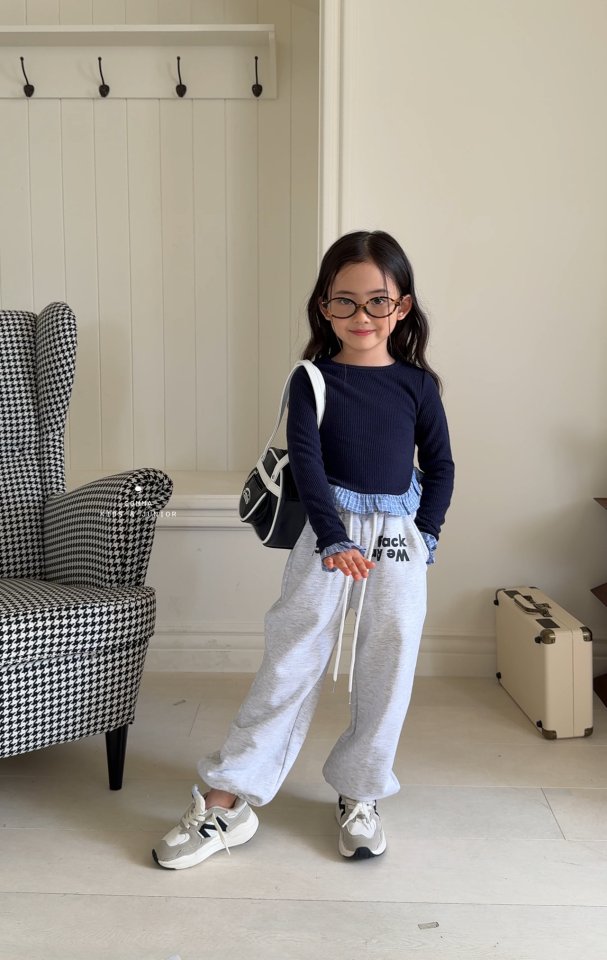 Comma - Korean Children Fashion - #childrensboutique - Print Jogger Pants - 8