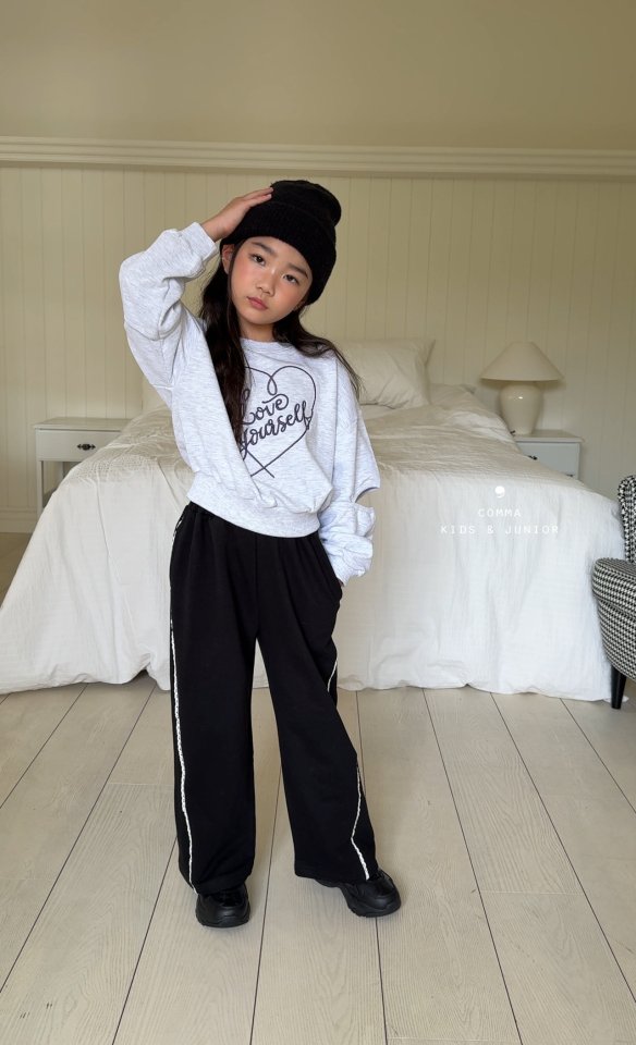 Comma - Korean Children Fashion - #childrensboutique - Diagonal Pants - 2