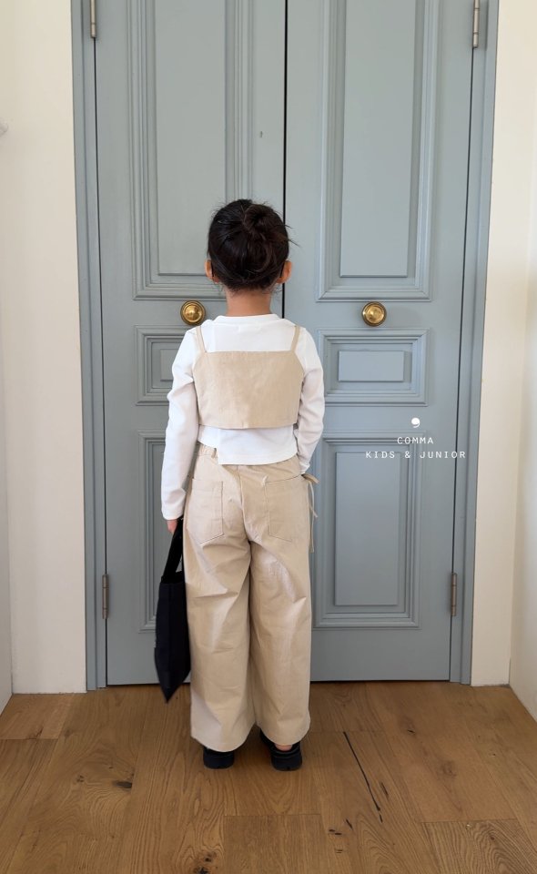 Comma - Korean Children Fashion - #designkidswear - Wide Pocket Pants - 5