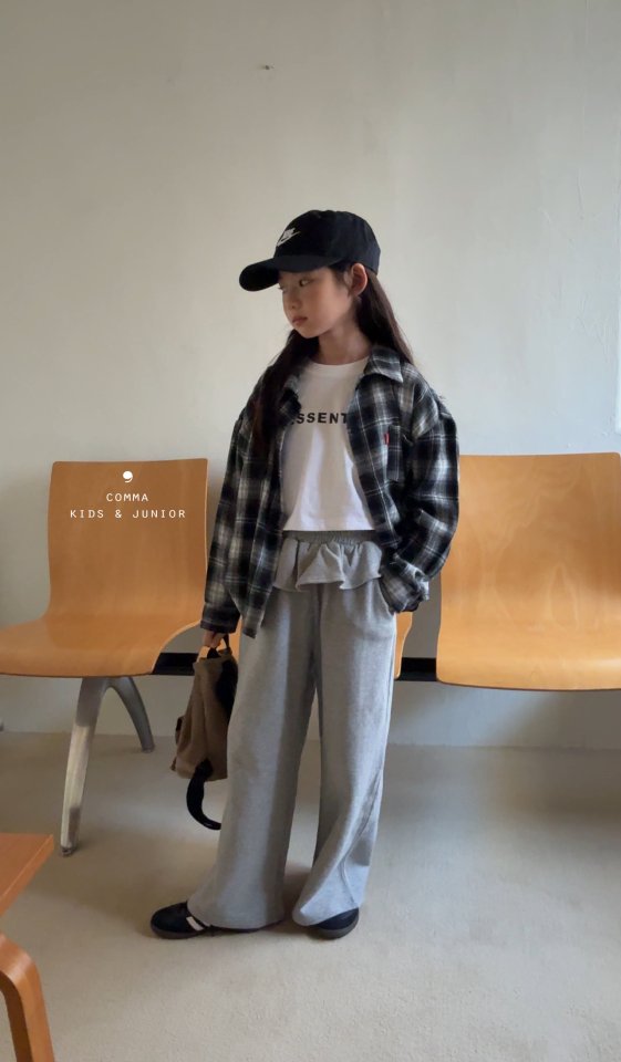 Comma - Korean Children Fashion - #designkidswear - Frill Wide Pants - 12