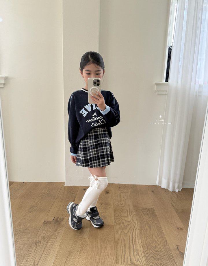 Comma - Korean Children Fashion - #designkidswear - Check Pleated Skirt - 9