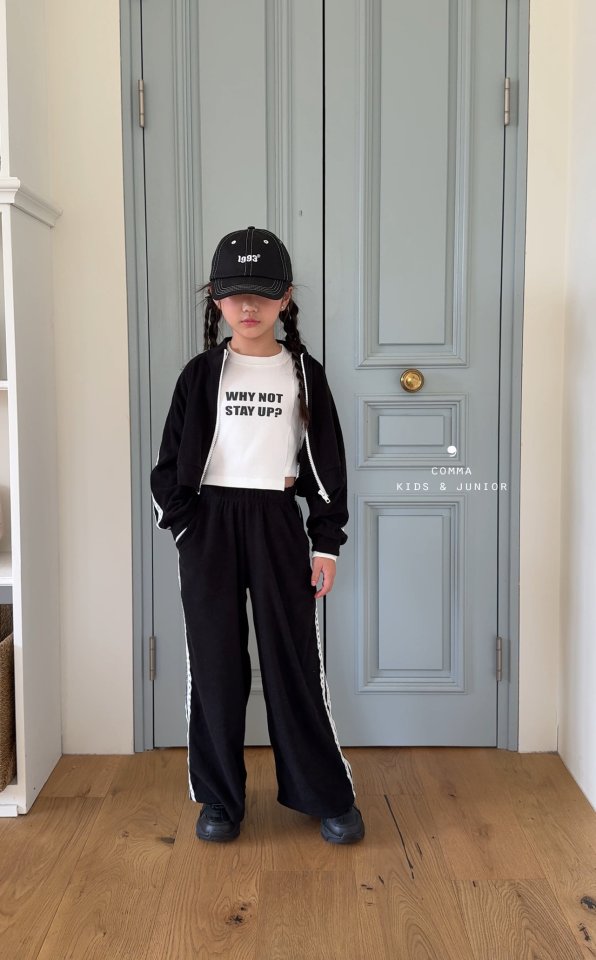 Comma - Korean Children Fashion - #designkidswear - Terry Zip-up - 7