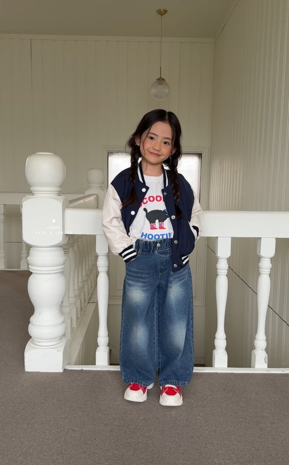 Comma - Korean Children Fashion - #designkidswear - Baseball Jumper - 6
