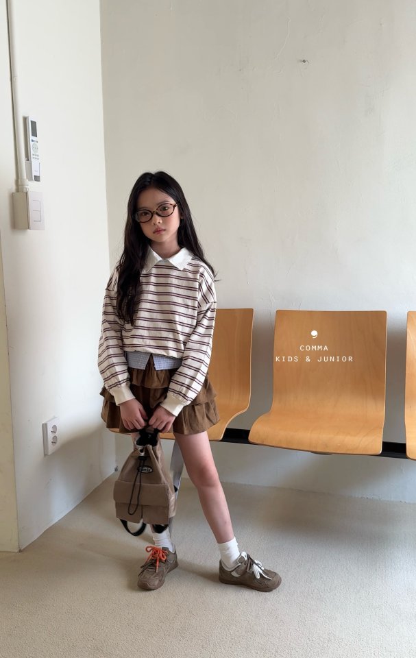Comma - Korean Children Fashion - #childrensboutique - Short Crop Sweatshirt - 4