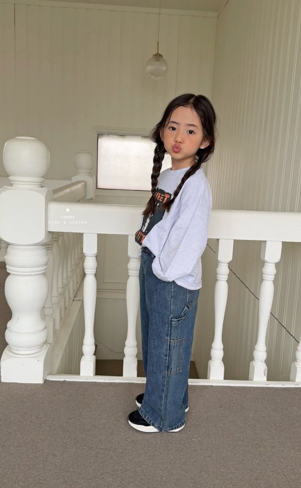 Comma - Korean Children Fashion - #designkidswear - Sweet Cat Tee - 6