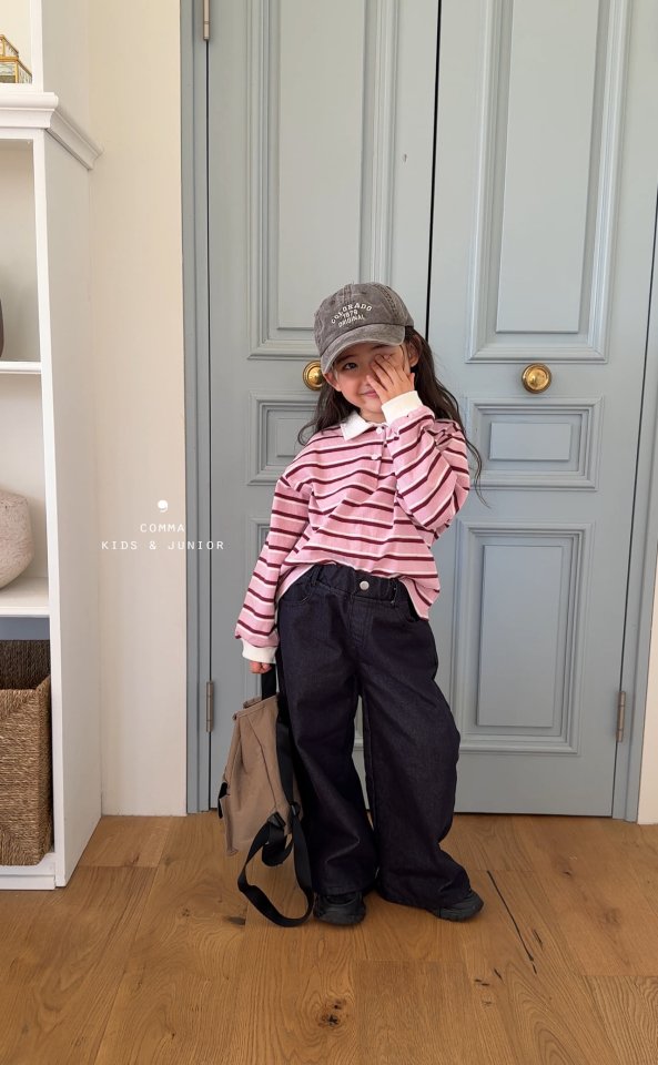 Comma - Korean Children Fashion - #designkidswear - Wide Jeans - 2